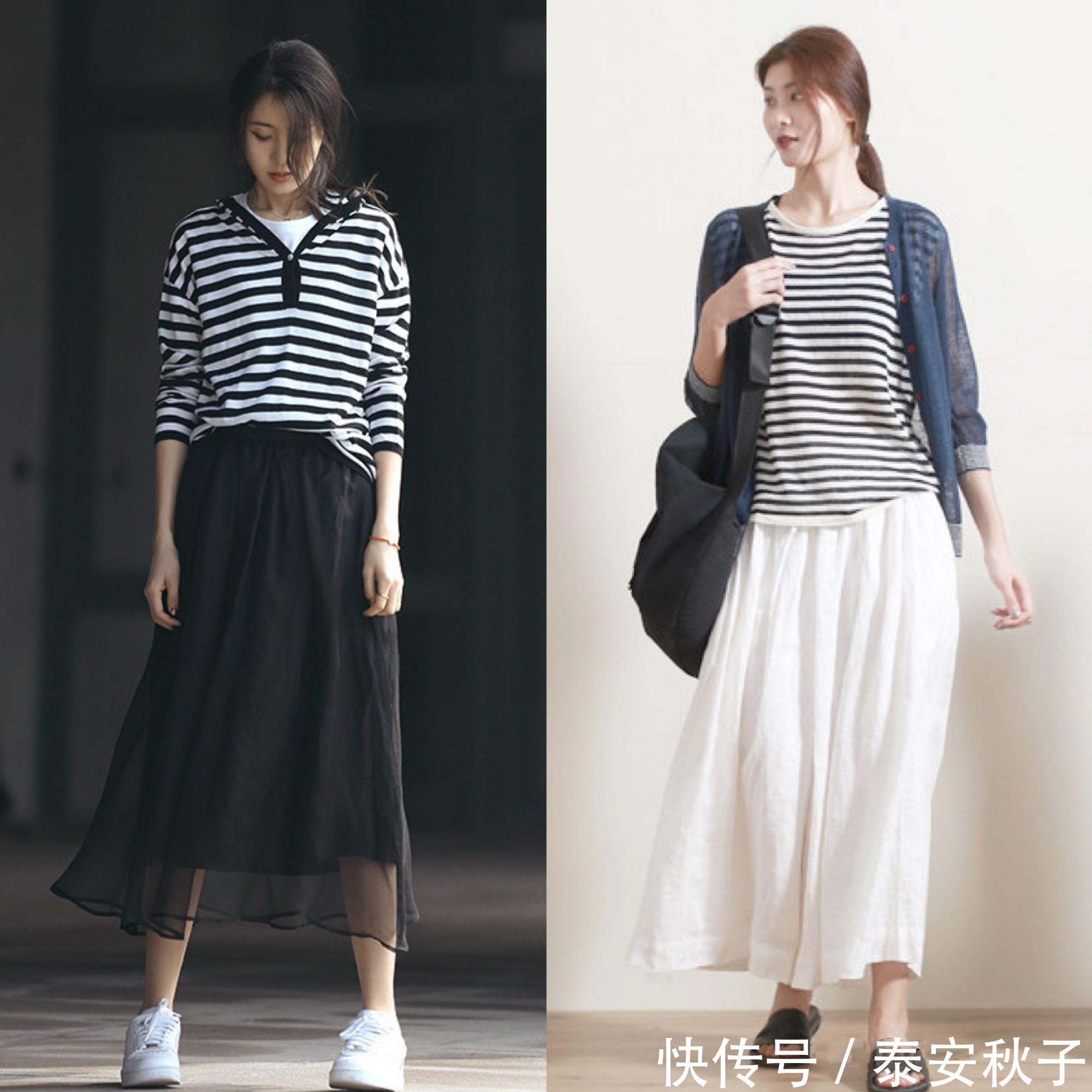 慵懒|今年夏天,爱上了清雅、慵懒的“茶系”穿搭:休闲又文艺,好美!