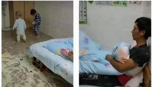 淡定|“最淡定爸爸”火了，任由宝宝们玩奶粉，网友：这是家里有矿吗？