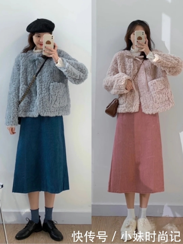 冬季约会气质穿搭,打造温柔淑女,遮肉又显瘦哦