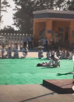 |搞笑GIF段子:妹子,你考虑过猪的感受吗?