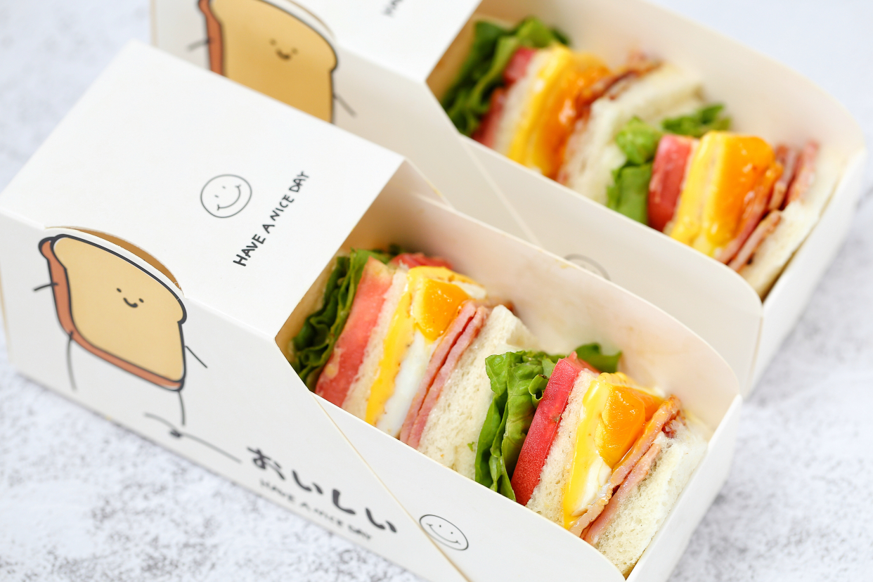 自制简易三明治早餐，十分钟上桌比外卖健康多了，孩子吃得美滋滋