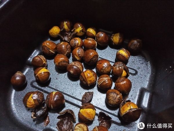 板栗|日常生活 篇四十七：用苏泊尔空气炸锅烤拼多多上买的板栗。