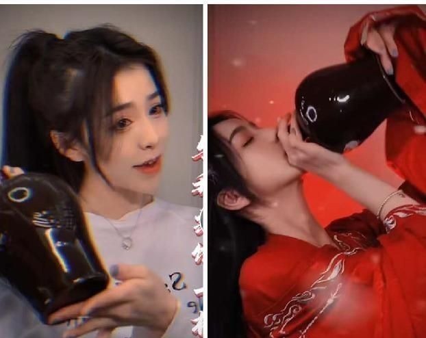 古装造型|当网红COS古装,蔡萝莉搞笑,刀小刀违和,而她代表“东方美”!