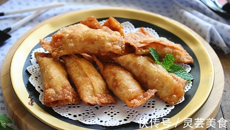 春卷|这几样食材搭配做春卷,鲜甜爽脆低脂肪,脆卜卜,户外携带很方便