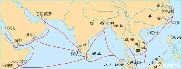 西洋|伟大的远航，郑和下西洋，凭借强大武力扬威海外