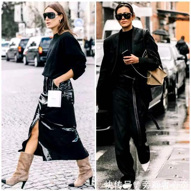 不得不说，冬天毛衣这样穿！时髦显高还能修饰腿型，原来都穿错了