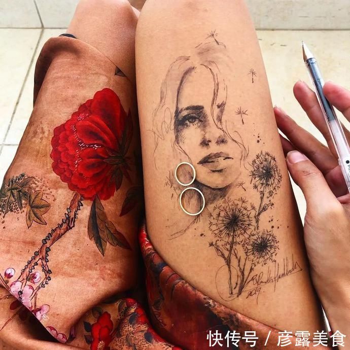 大腿#当她们掀开裙子,露出“惊艳”的大腿时,所有人都看呆了