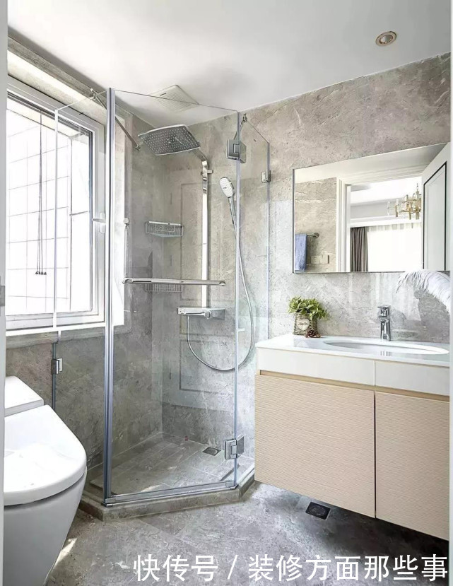 视觉效果|124平有现代轻奢感三居室,金属元素的运用分分钟提升颜值