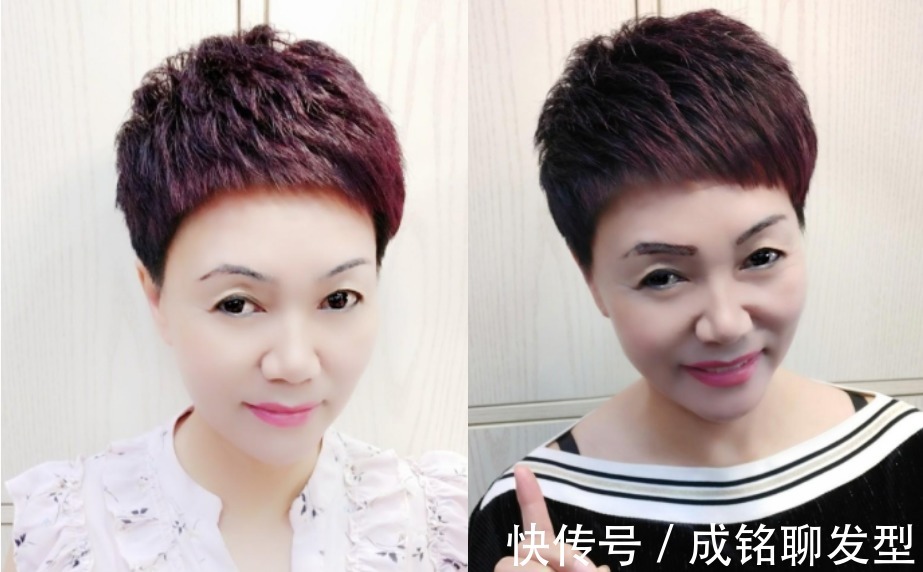 时尚|五六十岁的女士留短发,尽量避开这三个误区,时尚干练才显年轻