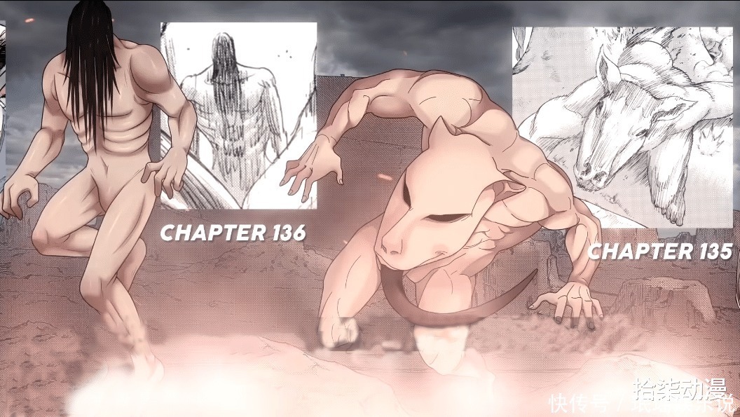 进击的巨人|进击的巨人:历代九大巨人形象,战锤巨人多达7种,铠巨最帅