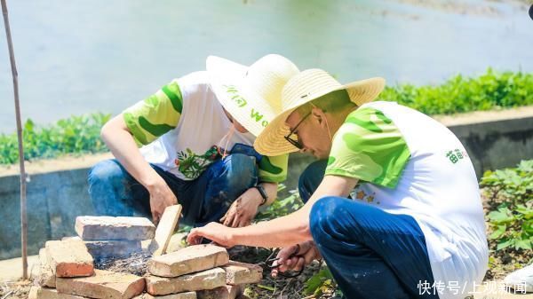 稻田|亲子下地插秧、田间搭灶做饭,还能在稻田里蛙泳……泥娃娃们,带着爸妈冲鸭