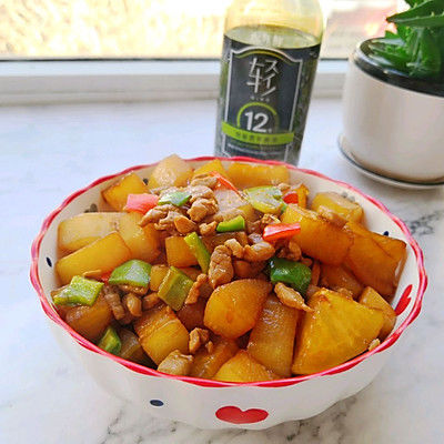 米饭只配一碗饭,我也会选#精致一人食#酱烧白萝卜