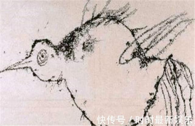 画作!他画了一只鸟拍卖25万,网友质疑不如小学生,专家:重点在鸟眼睛