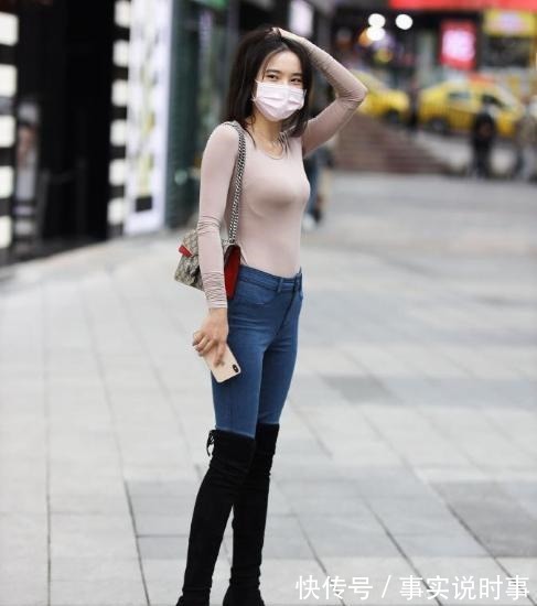 衬衣 秋装时尚穿搭,紧身上衣配短靴,轻松“秀身材”!