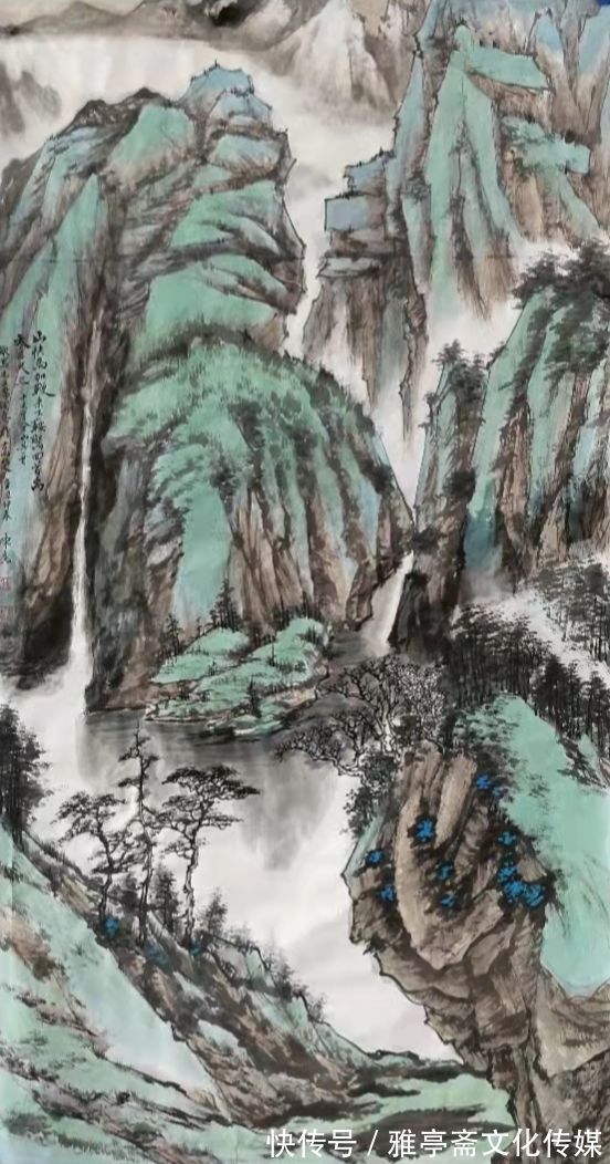 中国美术$《金虎纳福·新年迎春》实力派艺术名家陈尧