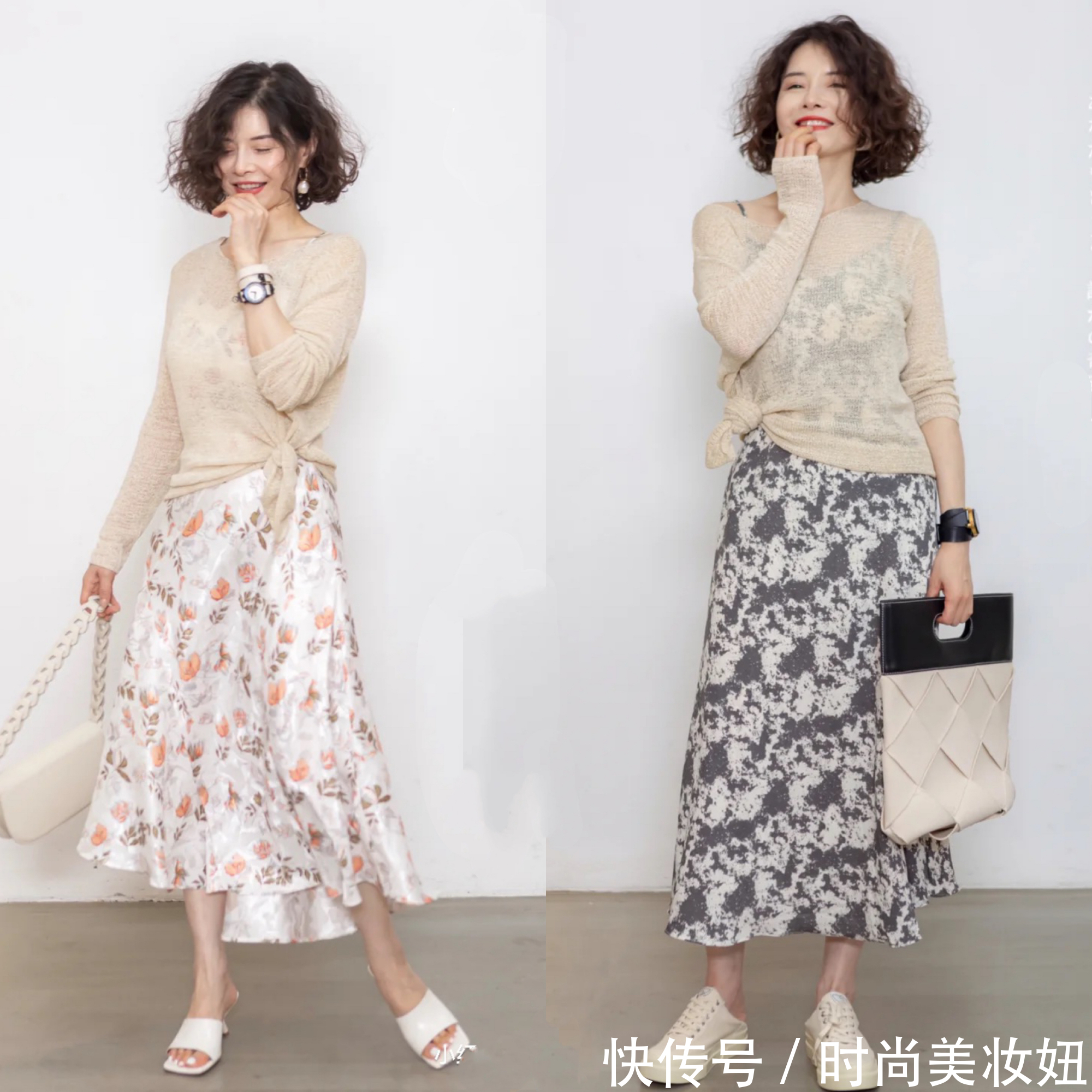 条街|时髦与年龄无关,看40岁时尚博主洋气穿搭,甩年轻人几条街