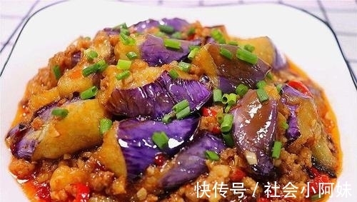 可口|肉末茄子，色香味俱全，软糯可口，拌饭吃，可以吃好几碗米饭