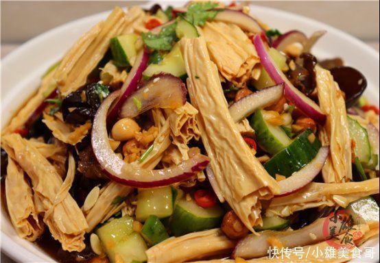 腐竹最忌直接清水泡，干货铺老板教我一招，泡的又快又软不夹生