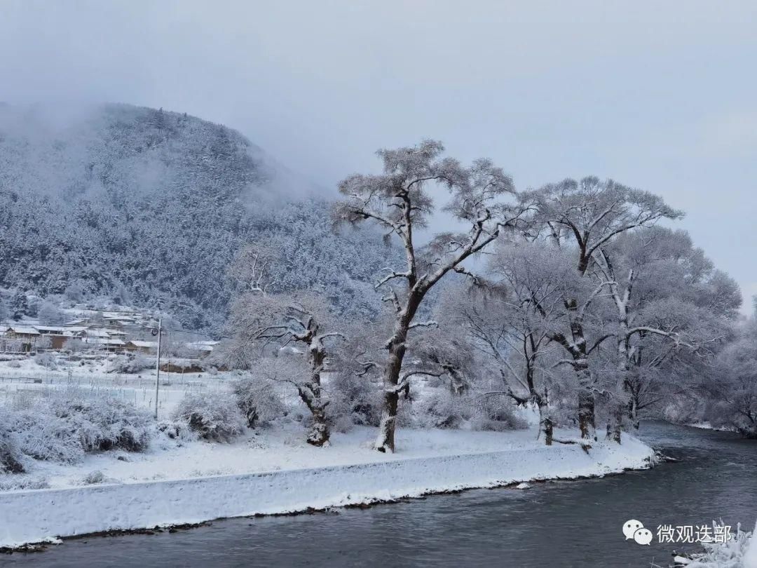 迭部迎来新春第一场雪|新春走基层 |迭部迎来新春第一场雪\＂,\＂i10\＂:\＂新春走基层