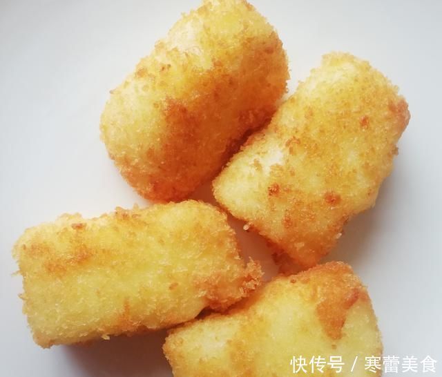 脆皮炸鲜奶,要么不凝固,要么一炸就糊,教你轻松制作