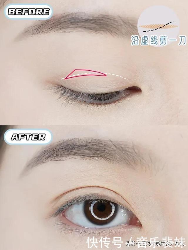 化妆师经验分享6种实用双眼皮贴教程，隐形又自然