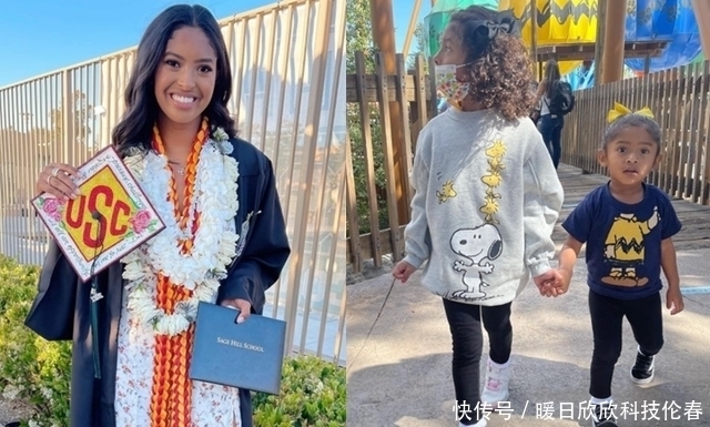 娜塔莉娅|科比大女儿长大了，单手抱妹妹太温馨，面容越来越像瓦妮莎！