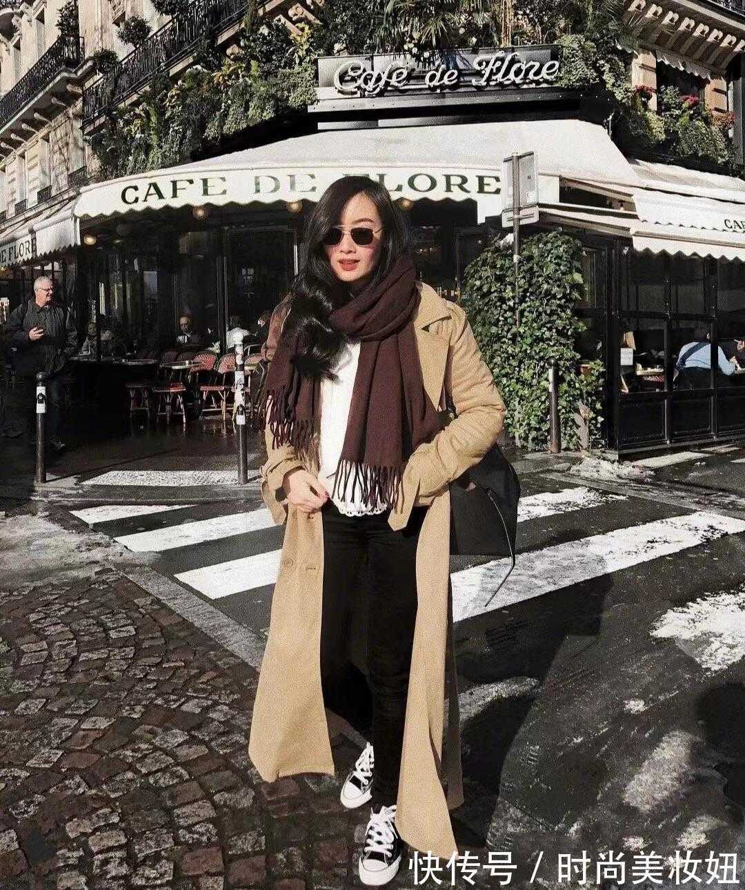 长大衣 谁说小个子不能穿长大衣,避免4个穿搭雷区,轻松穿出优雅感