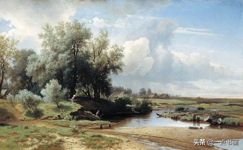 列夫·！光色优美的俄罗斯风景油画，如此迷人美丽
