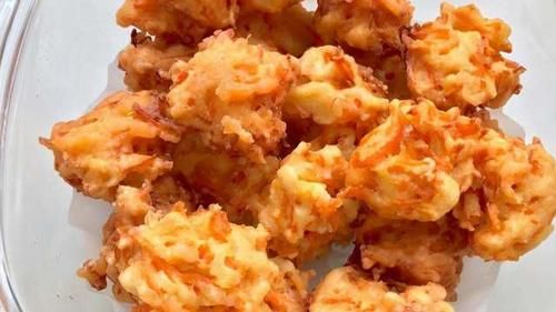  酥里嫩|炸萝卜丸子，用淀粉用面粉都不对，这样做外酥里嫩，鲜香味美