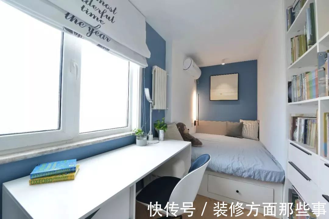 小户型|儿童房做个榻榻米床，搭配衣柜和书桌柜好不好？