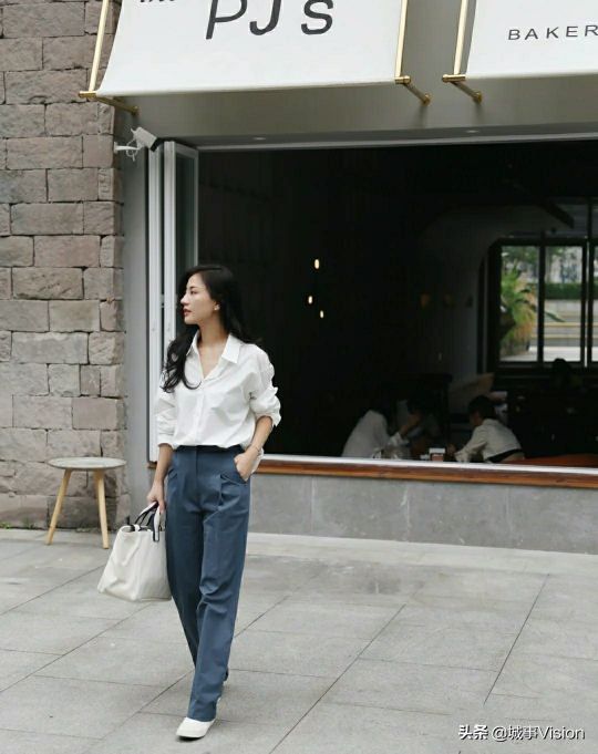 休闲|休闲职场充满能量的白衬衣应该怎么搭?设计划规师分享干货