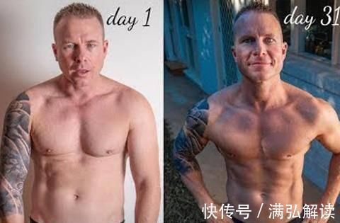 健身|每天100个俯卧撑，30天转型真实是这样子吗？壮汉改变值得深思！