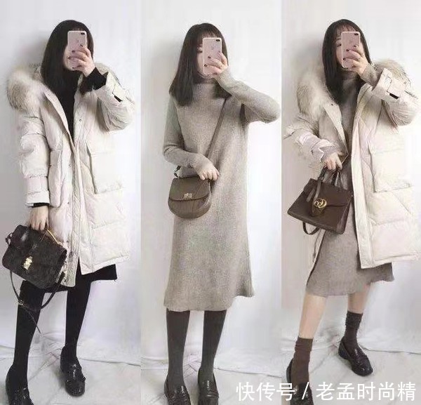 小个子冬日穿搭技巧：显高就要拉升腰线，轻松穿出高挑感