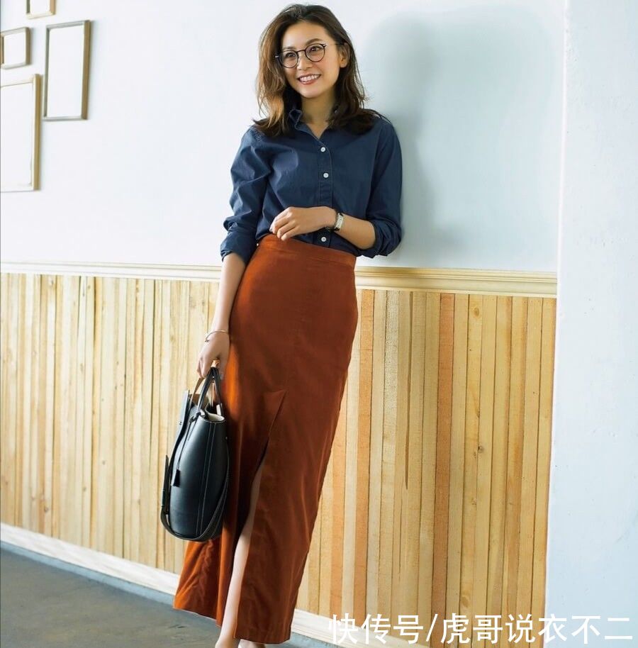聪明的女人上班要懂得穿衬衫，这样搭配高级又优雅，谁穿都合适