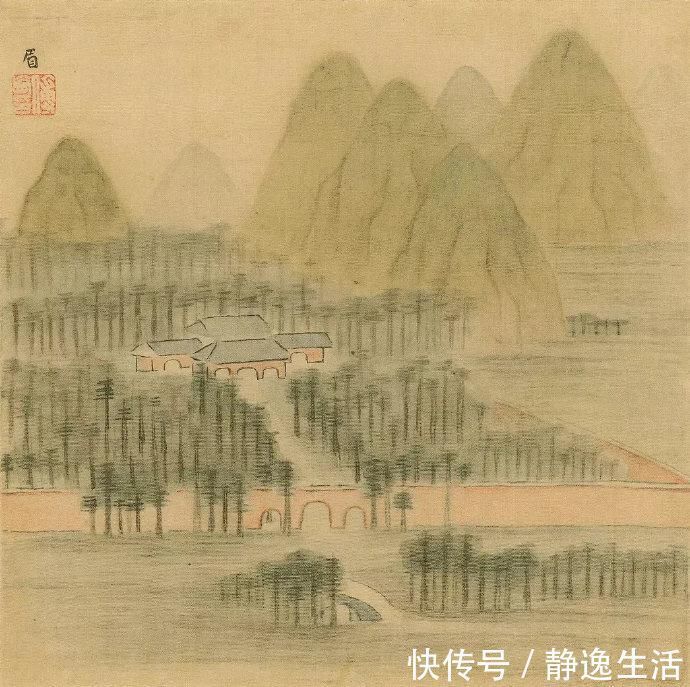 阳曲人#明清文人的山水情怀——傅山、傅眉父子《山水花卉册》欣赏