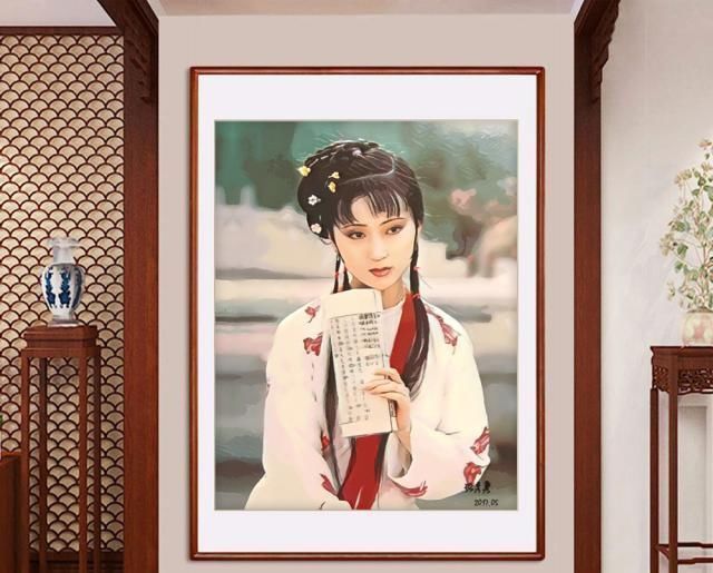 人物|女画家用10年学习人像，人物惟妙惟肖，一幅作品有人愿出80万