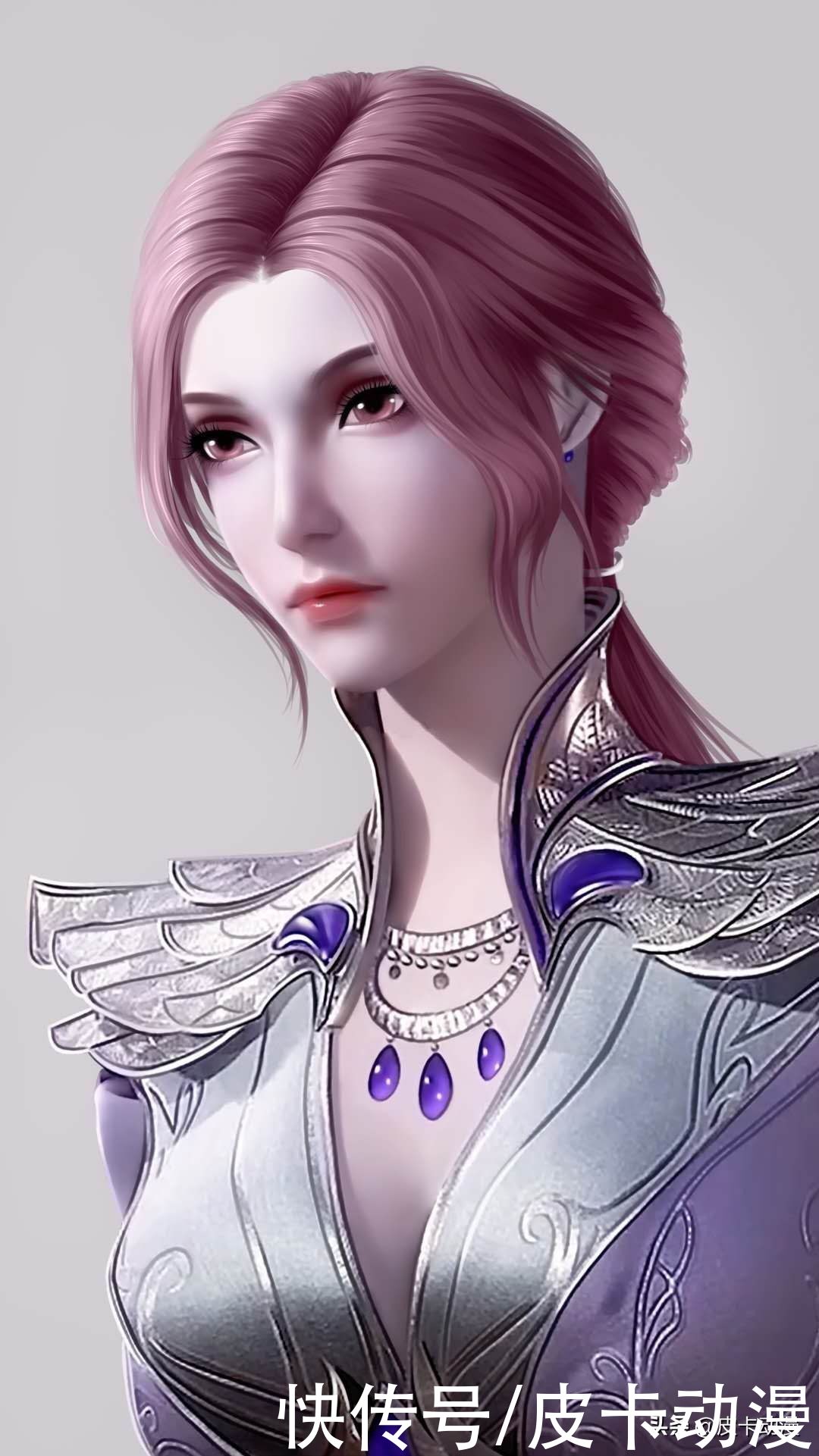 斗罗大陆:比比东全新"波浪卷"发型来袭,比原版还美,好有味道