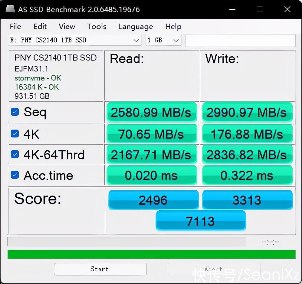 速度|扩容提速升级首选：PNY CS2140 PCIE4.0 NVMe M.2 SSD 1T固态硬盘 评测