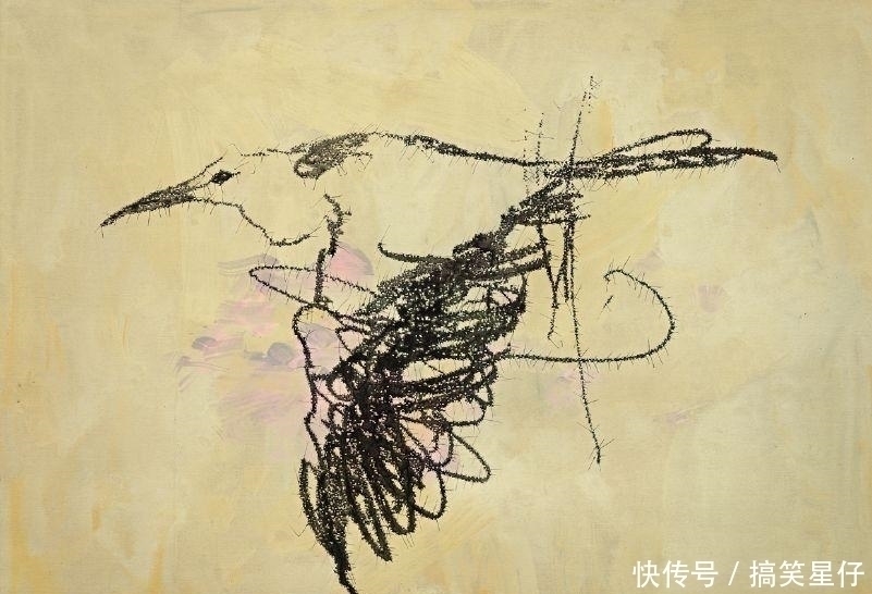 小学生!他画一只鸟卖82万,网友:画得像小学生,专家:重点看眼睛