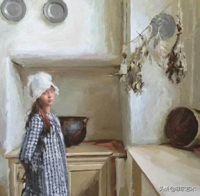 十九世纪|美国女艺术家玛丽·索尔的油画艺术作品欣赏