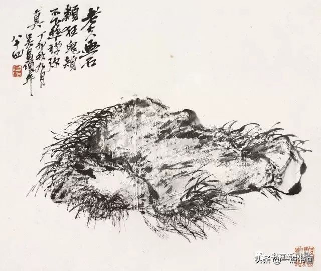 柳雀|吴昌硕绝笔花鸟册，用笔用墨，果然老辣