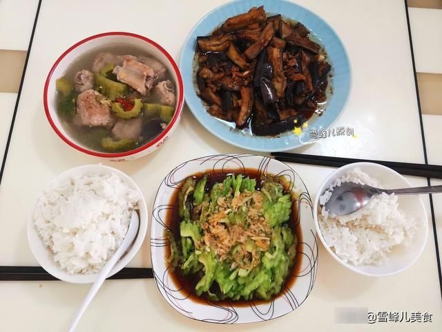 吃苦瓜|午餐要吃好不再吃外卖！这样做荤素搭配营养高，原来做饭这么简单