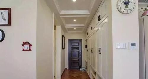 全屋|120平新房,一进门玄关打满柜子,客餐厅矮柜隔开,全屋太实用