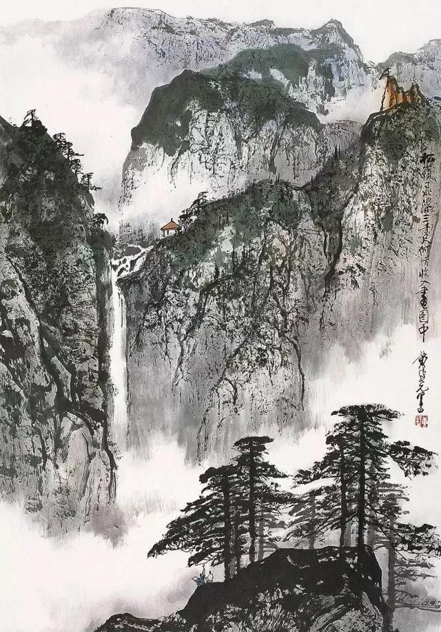  雄秀|雄秀兼备——黄纯尧先生山水画作品欣赏（图）