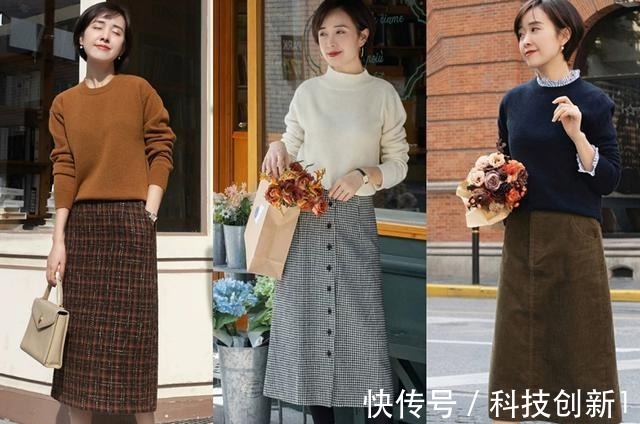 时尚博主 秋冬季如何将半身裙穿得优雅高级时尚博主们的搭配，值得借鉴！