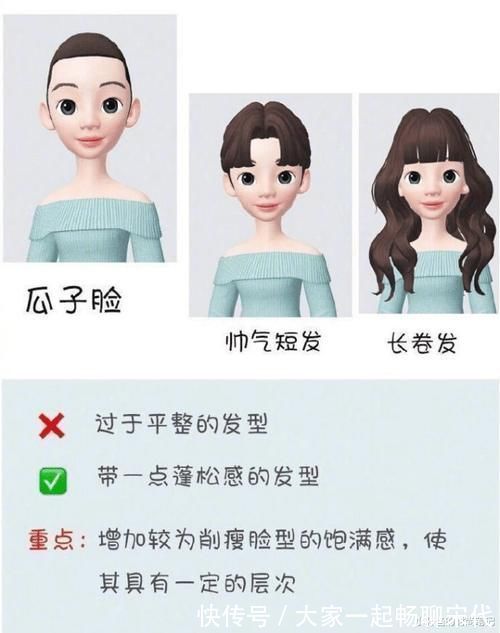 蓬松感|不同的脸型要怎么选发型学会这些小技巧,提升你的颜值