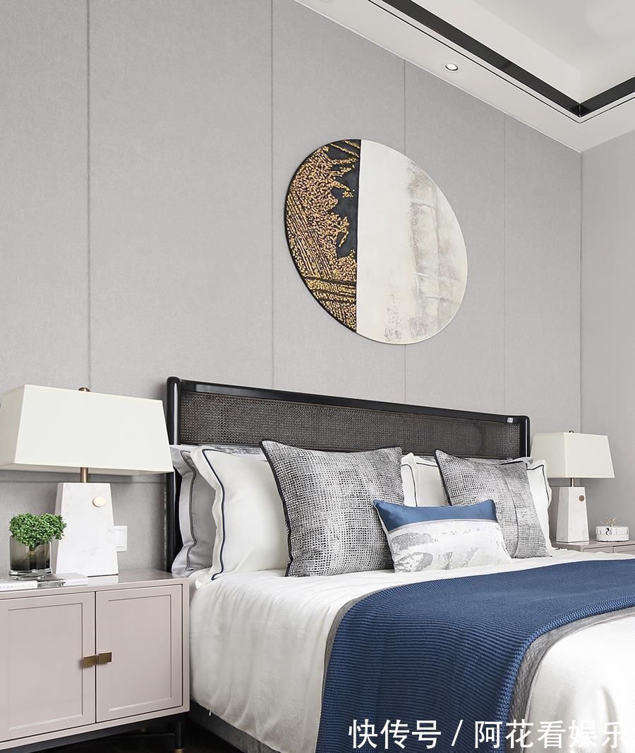 空间感|他花了9万,将135㎡的旧房,改造成中式风,入户第一眼被美到了