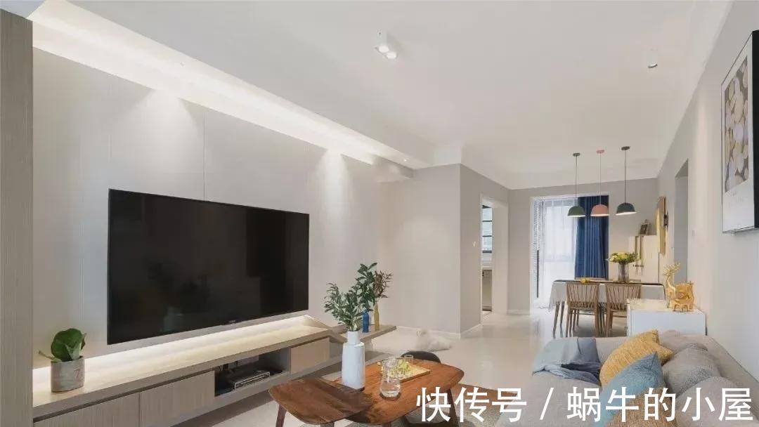 装修|90㎡简约三居，超强收纳+大户型既视感，这装修确定只要11.7万