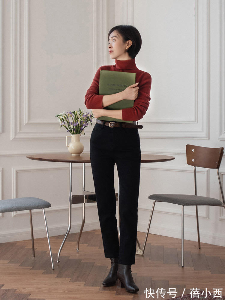 穿搭|日常通勤极简ins风,借鉴这4款实用西裤来搭配,打造纯纯高级感