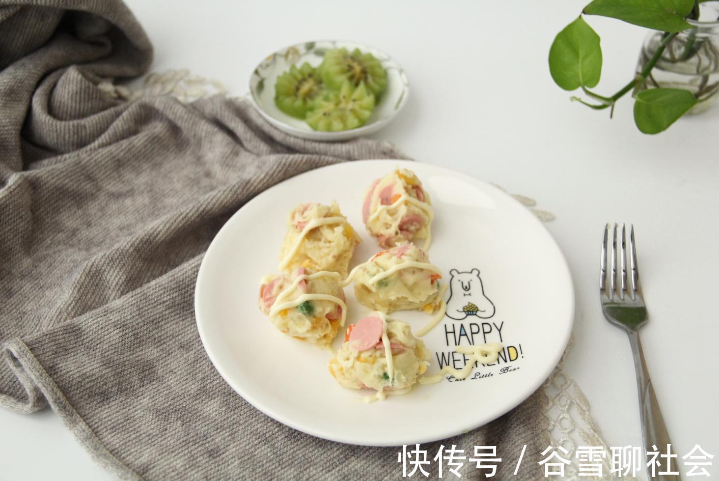 牛奶|藜麦土豆泥沙拉,低卡减脂,美味可口